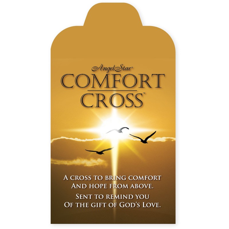 AngelStar 8745 Cross Worry Stone, 1-1/2-Inch