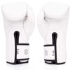 Fairtex Glory Kickboxing Gloves - Limited Edition (White BGVG1, 14