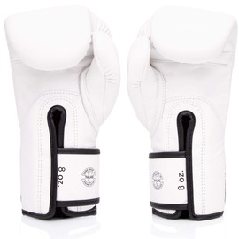 Fairtex Glory Kickboxing Gloves - Limited Edition (White BGVG1, 14 oz)