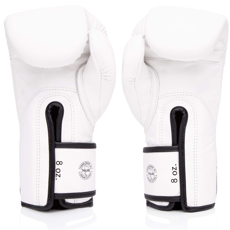 Fairtex Glory Kickboxing Gloves - Limited Edition (White BGVG1, 14