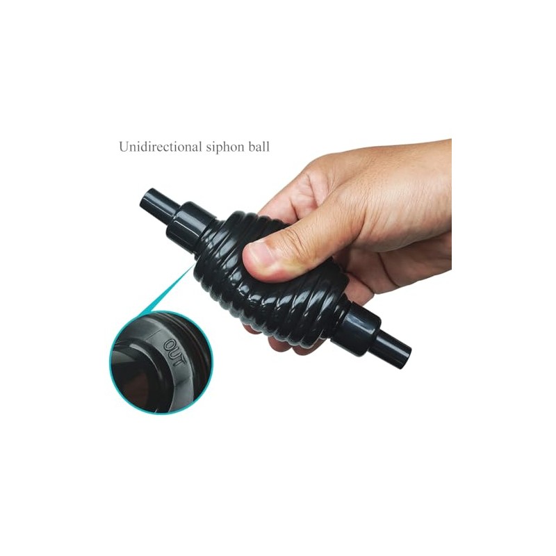 Laifoo Aquarium Siphon Ball for 5ft, 7ft, 25ft