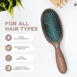 Spornette Ion Fusion Boar Cushion Styling Hair Brush