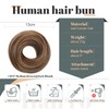 Hairro Human Hair Bun Hairpiece Remy Scrunchies Updo For Women