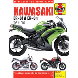 Kawasaki ER-6f & ER-6n (06 - 16) Haynes Repair Manual (Paperback)