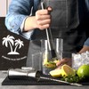 Homestia Cocktail Mixing Glass, 24 oz Weighted Old Fashioned Glass