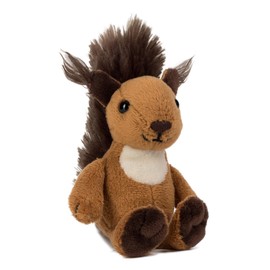 Schaffer Knuddel mich! Magnet Cuddly Toy Squirrel Luzy, 12 x 6 x 8 cm