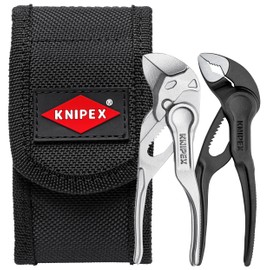 Knipex - 2 Pc Mini Pliers XS Set in Belt Pouch (002072V04XS)