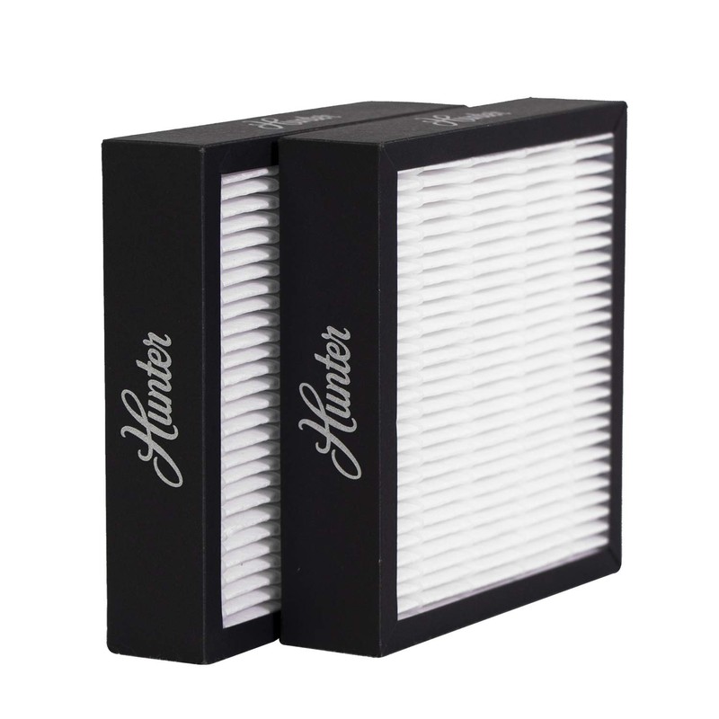 Hunter F1715HE5 True HEPA Replaceement Air Purifier Filter 2-Pack for