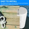 ORLANG 2Pack Dock Bumper Fender, Inflatable Dock Protection for Edging,