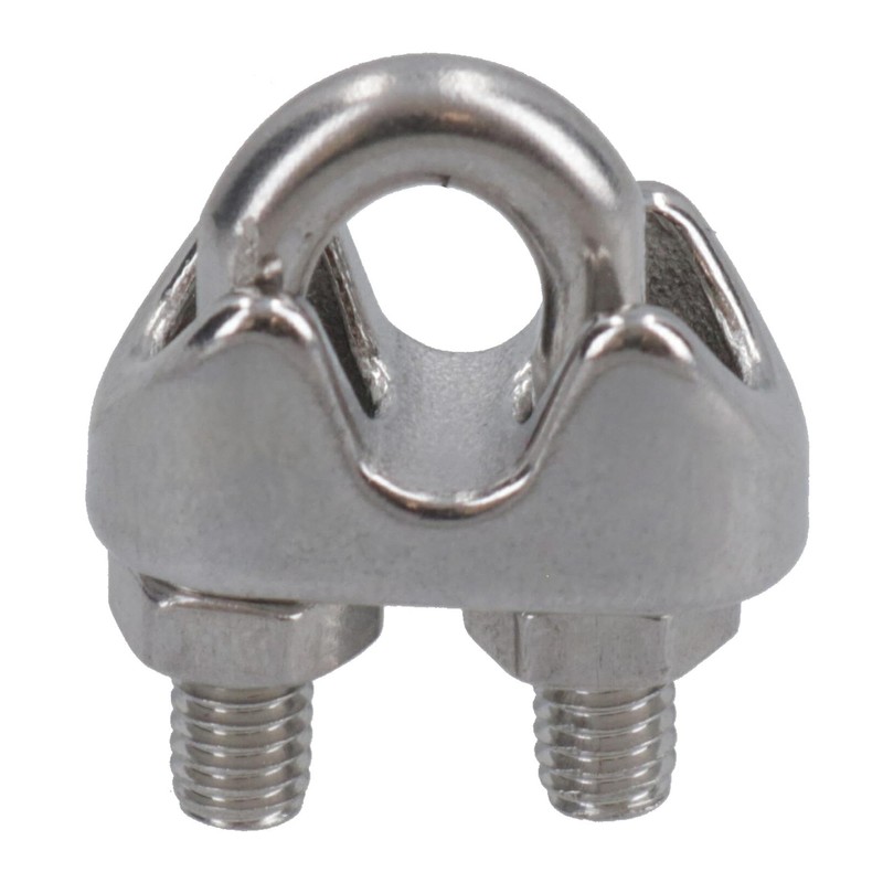AB Tools 4mm Wire Rope/Cable Grip/Clamp Stainless Steel 316 Marine