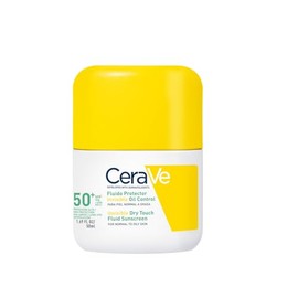 CeraVe Fluido Protector Invisible Oil Control 50FPS protector solar facial control grasa toque seco para piel con tendencia al acné 50ml