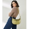 Women Hobo Shoulder Bag Crossbody Sling Crescent Bag Hangbag PU
