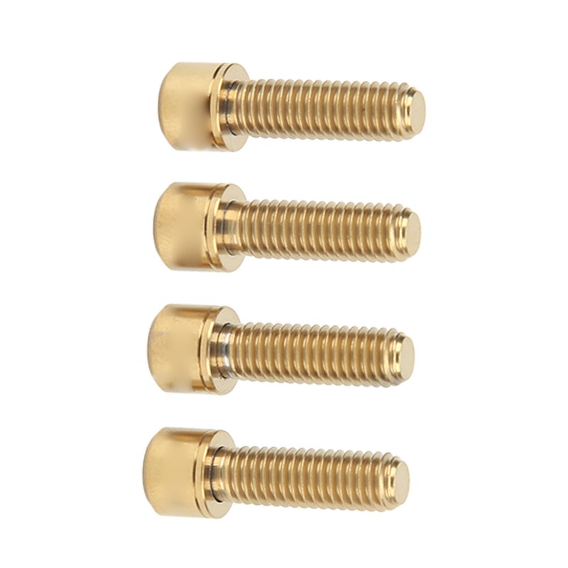 Bike Stem Bolts Screw M6 20mm Accurate Thread Rustproof Reliable