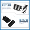 A ABSOPRO 2pcs Brake Pedal Pad Gas Accelerator Pedal Cover