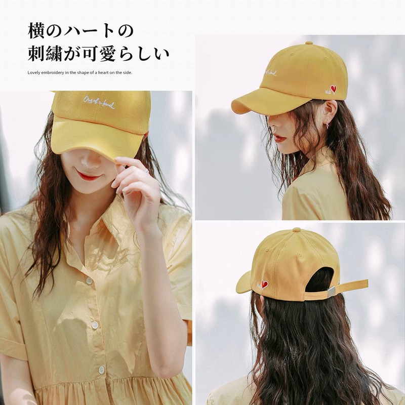 JOMA-E Shop Women's Hat, Large Sizes, Deepened Cap, English Letters,