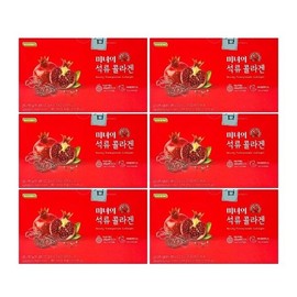 Rosina Beauty's Pomegranate Collagen 25g x 25 packets (6) - WAO - / 로지나 미녀의 석류콜라겐 25g x 25포 6개 - WAO -