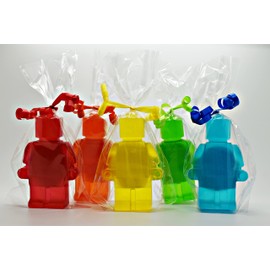 Robot Man Soap - Stocking Fillers/Gifts Boy Girl - Vegan (Yellow - Lemon Sherbet)