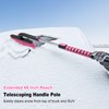 HEEYA 48 Inch Long Snow Brush for SUV, Extendable Ice