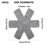 Pan Protector - Pan Protection Underlay, Felt Coaster for Pot,