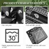 100 Pack Bandanas Unisex Paisley Bandanas Bulk Multi Purpose Cowboy
