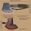 BA-KOR 12.2-inch DC53 Steel 10mm Thick Multi-Functional Survival Axe for