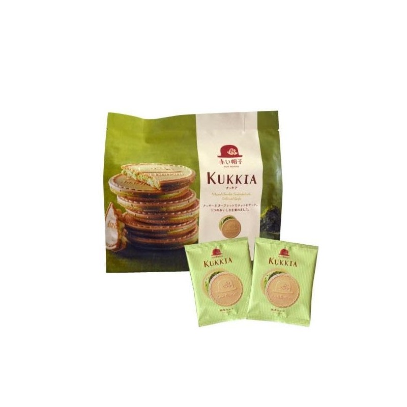 KUKKIA Green Tea - Whipped Green Tea Cream Sandwiched with