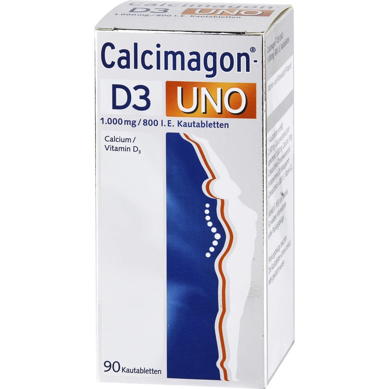 Calcimagon D3 Uno Kautabletten, 90 pcs. Tablets