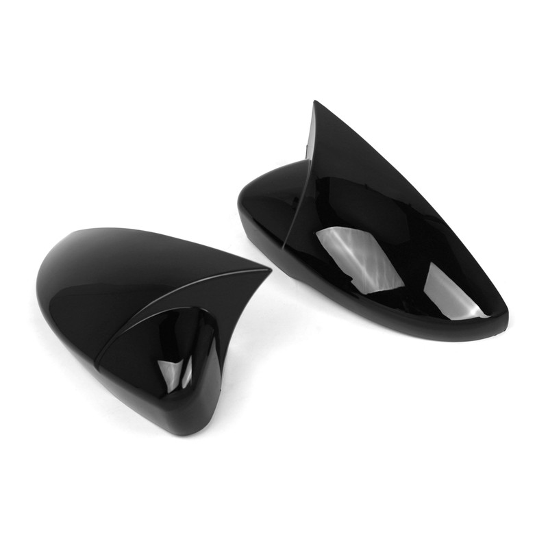 2pcs Side Mirror Cover Door Wing Mirror Cover Cap Replacement