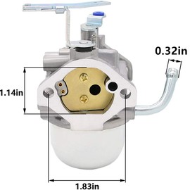 YJGZSVK 0G95940SRV Carburetor Carb for XP8000E Generac Portable 410XP 410CC XP 7550EXL 8000EXL 6500XL 5500XL XG8000E GP8000 GP6500 GP7000E Engine (with 2 Gaskets + 1 Fuel Filter)