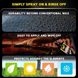 Meguiar's Meguiar's Ultimate Liquid Wax, Durable Protection that Shines, Towel and Pad Included - 16 Oz Bottle