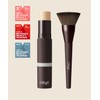 Objet Natural Cover Foundation + Foundation Brush