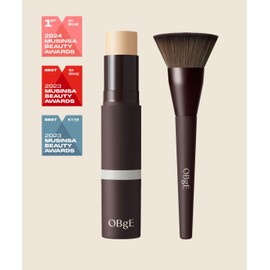 Objet Natural Cover Foundation + Foundation Brush