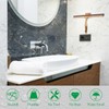 OPERNEE Shower Squeegee with Self Adhesive Hook, 14 Inches Stainless