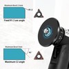 Handheld Pneumatic Chamfering Tool, 45 Degrees Arc Corner, 1/4 Inch