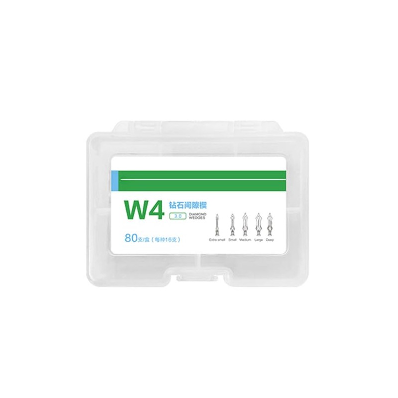 Windplusya Dental Diamond Wedges, Dental Matrix Wedge Adaptive Teeth Gap