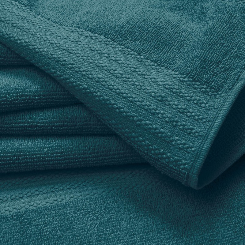 GLAMBURG Premium Cotton 4 Pack Bath Towel Set - 100%
