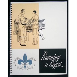 LeBLOND 13"-24" Lathe Manual Running A Regal printed on 28Lb Paper