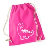 Huuraa Gym Bag Apatosaurus Dinosaur Gift Backpack 12 Litre Cotton