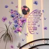 Large Butterfly Wall Decals Inspirational Girl Wall Stickers Vinyl Peel