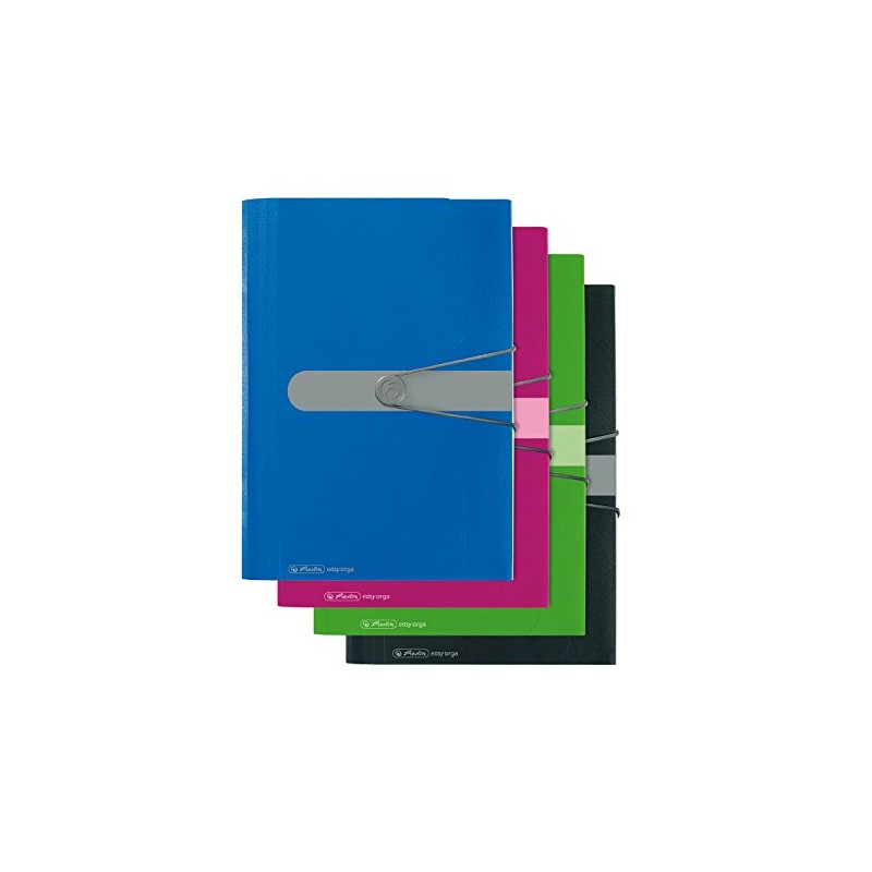 Herlitz Folder for Documents, A4, Polypropylene, 12 Compartments