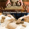 Nuts OT nuts Clay Tools 13 Pcs Pottery Tools Kit