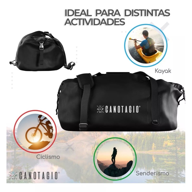 Canotagio Bolsa Impermeable 40 Lts Canotagio Mochila Waterproof