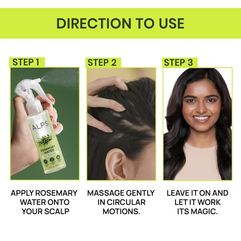 Alps Goodness Rosemary Water Spray for Hair Growth | Strengthen,