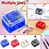 JJUNW 5 Pack Make Up Pencil Sharpener, Plastic Lip Liner