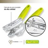 LION TOOLS - Abrelatas Destapador Manivela Acero Inoxidable Manual Cocina
