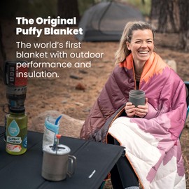 Rumpl Original Puffy Yosemite National Park Blanket for Camping and Outdoors, V2, Yosemite
