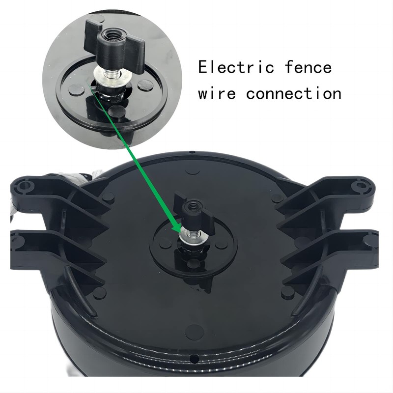 CYM-INSIST Electric Fence Gate,Retractable 16.4-ft Electric Fence Gate Handle (Poly