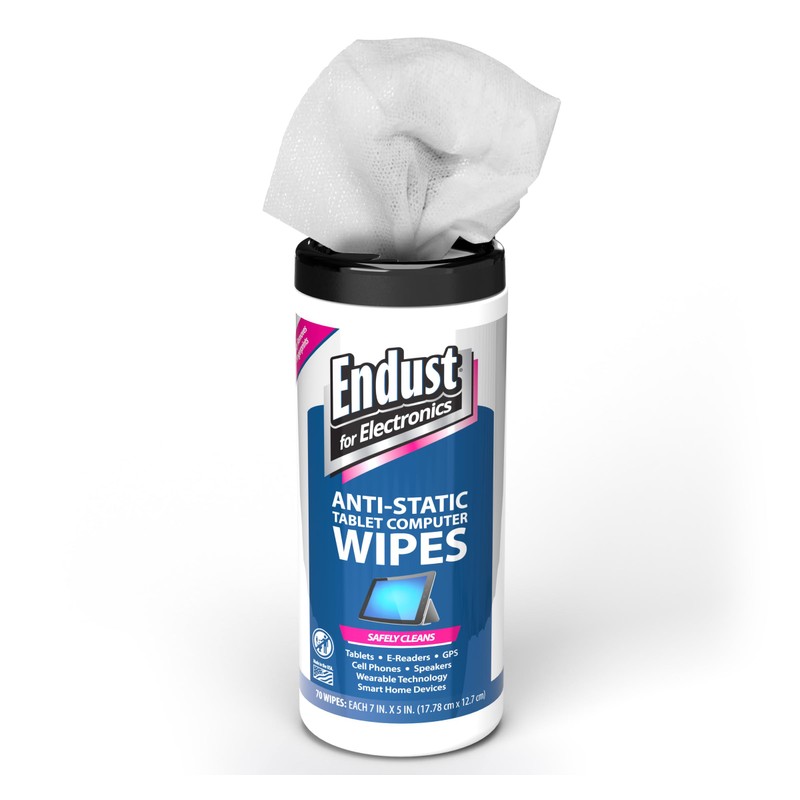 Endust For Electronics Screen Cleaner Wipes, Electronics Surface Cleaning Wipes,