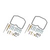 Motorcycle Carburetor Repair Gaskets Spring Kit Replacement for Vulcan 500