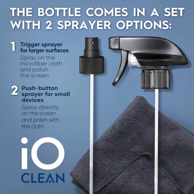 S-D-F-D Screen Cleaner Spray (16oz) – Best Large Kit for